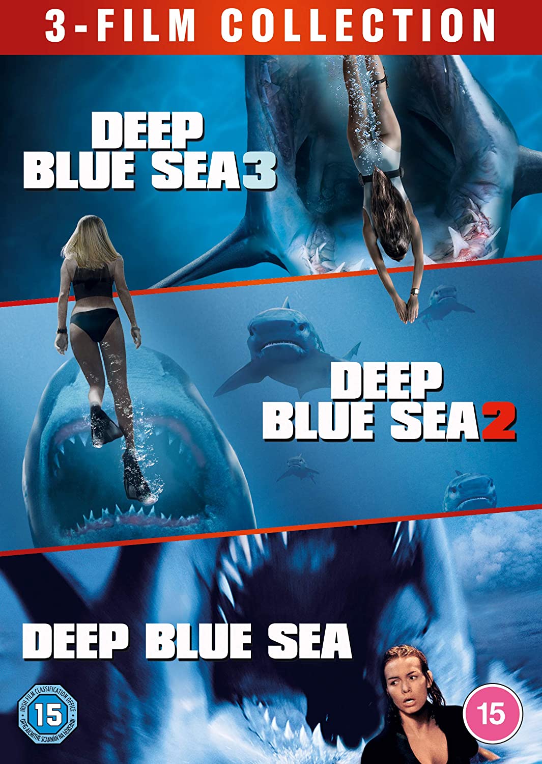 Deep Blue Sea 3-Film Collection [DVD]