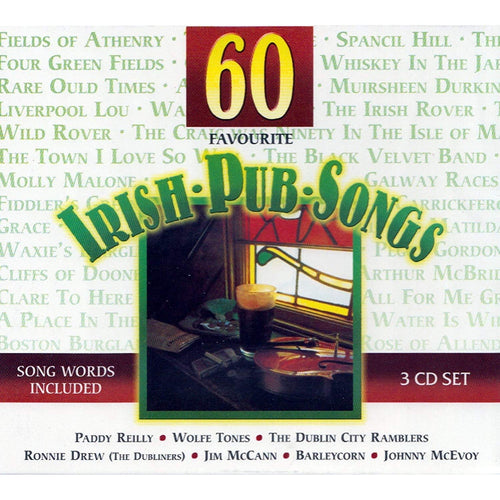 60 Favorite Irish Pub Songs [CD]