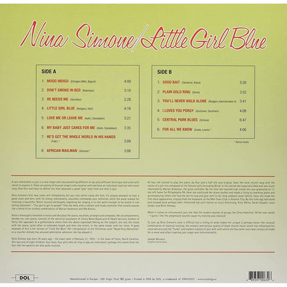 NINA SIMONE - LITTLE GIRL BLUE [VINYL]