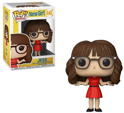 Pop Television 3.75 Inch Action Figure New Girl - Jess #648 (Sub-Standard Packaging)