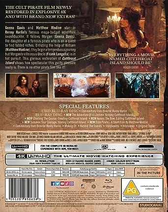 Cutthroat Island - Renny Harlin  [4K UHD]