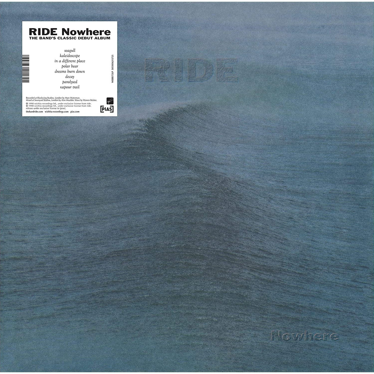 Nowhere - Ride [Transparent Blue Vinyl]