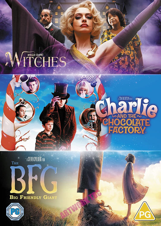 3 - Film Collection - Roald Dahl [DVD]
