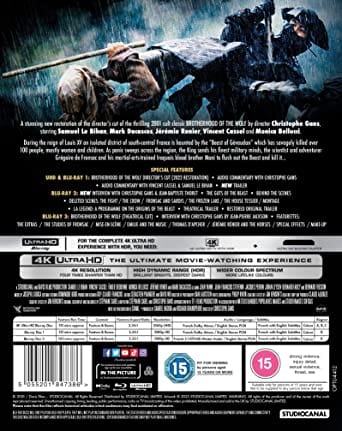 Brotherhood Of The Wolf (Director's Cut) - Christophe Gans [4K UHD]