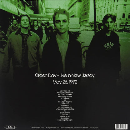 GREEN DAY - LIVE NEW JERSEY 1992 [Colour Vinyl]