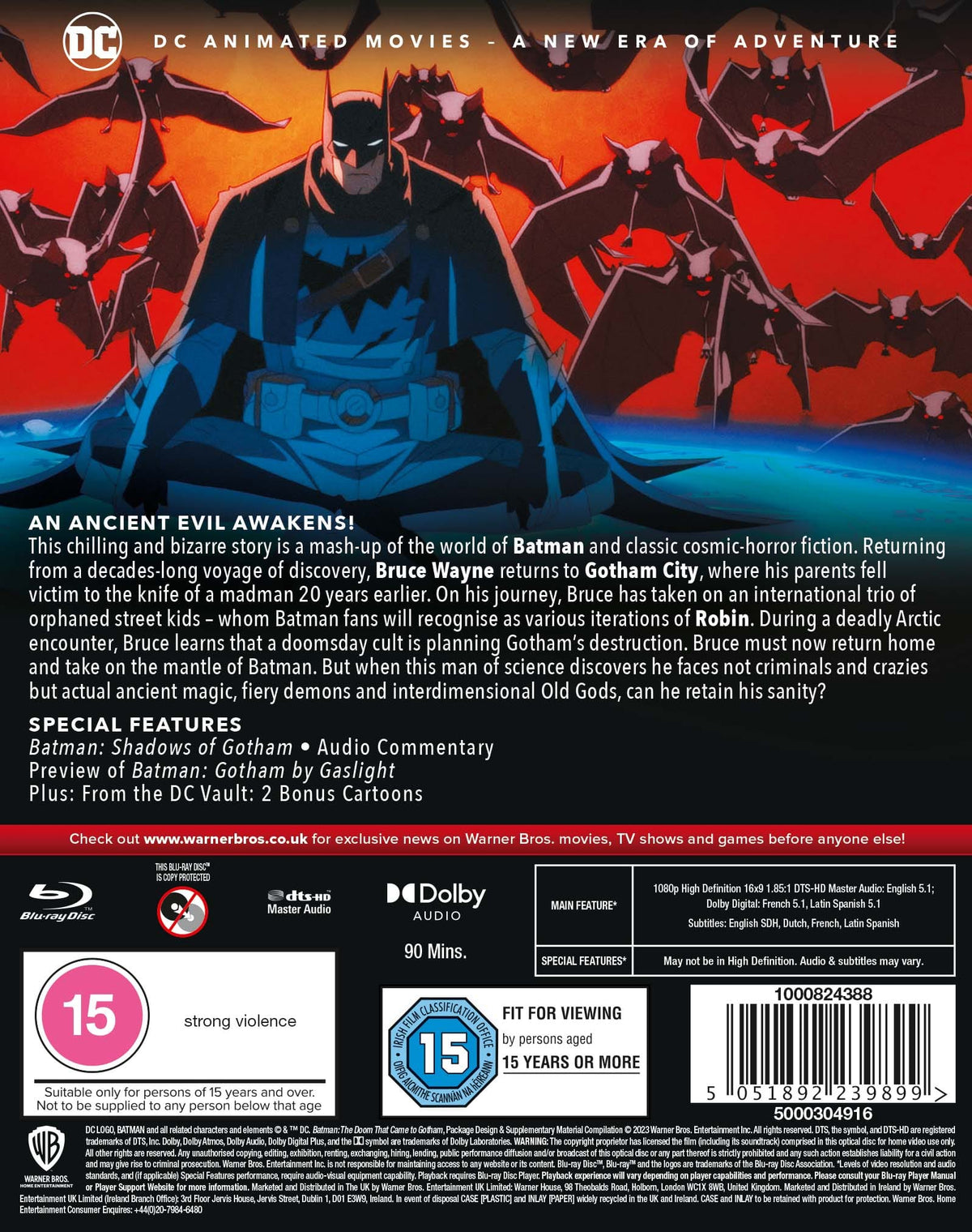 Batman: The Doom That Came to Gotham - Christopher Berkeley [BLU-RAY]