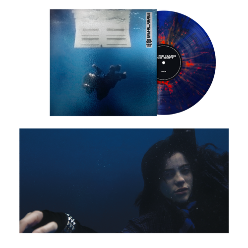 HIT ME HARD AND SOFT (Bio-vinyl dark blue and orange splatter edition) - Billie Eilish [Colour Vinyl]