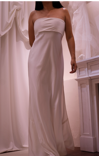 SAMPLE SALE • Mulberry Silk Dress