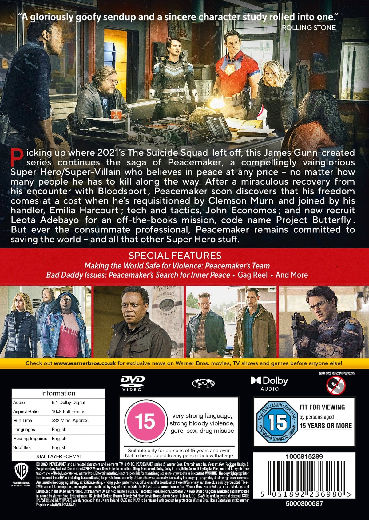 Peacemaker - James Gunn [DVD]