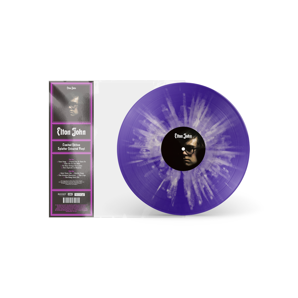 Elton John (Splatter Edition) - Elton John [Colour Vinyl]