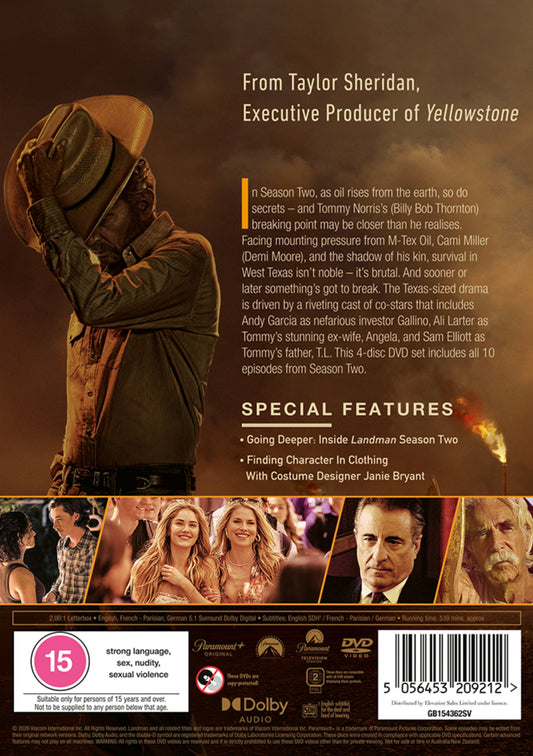 Landman: Season Two - Taylor Sheridan [DVD]