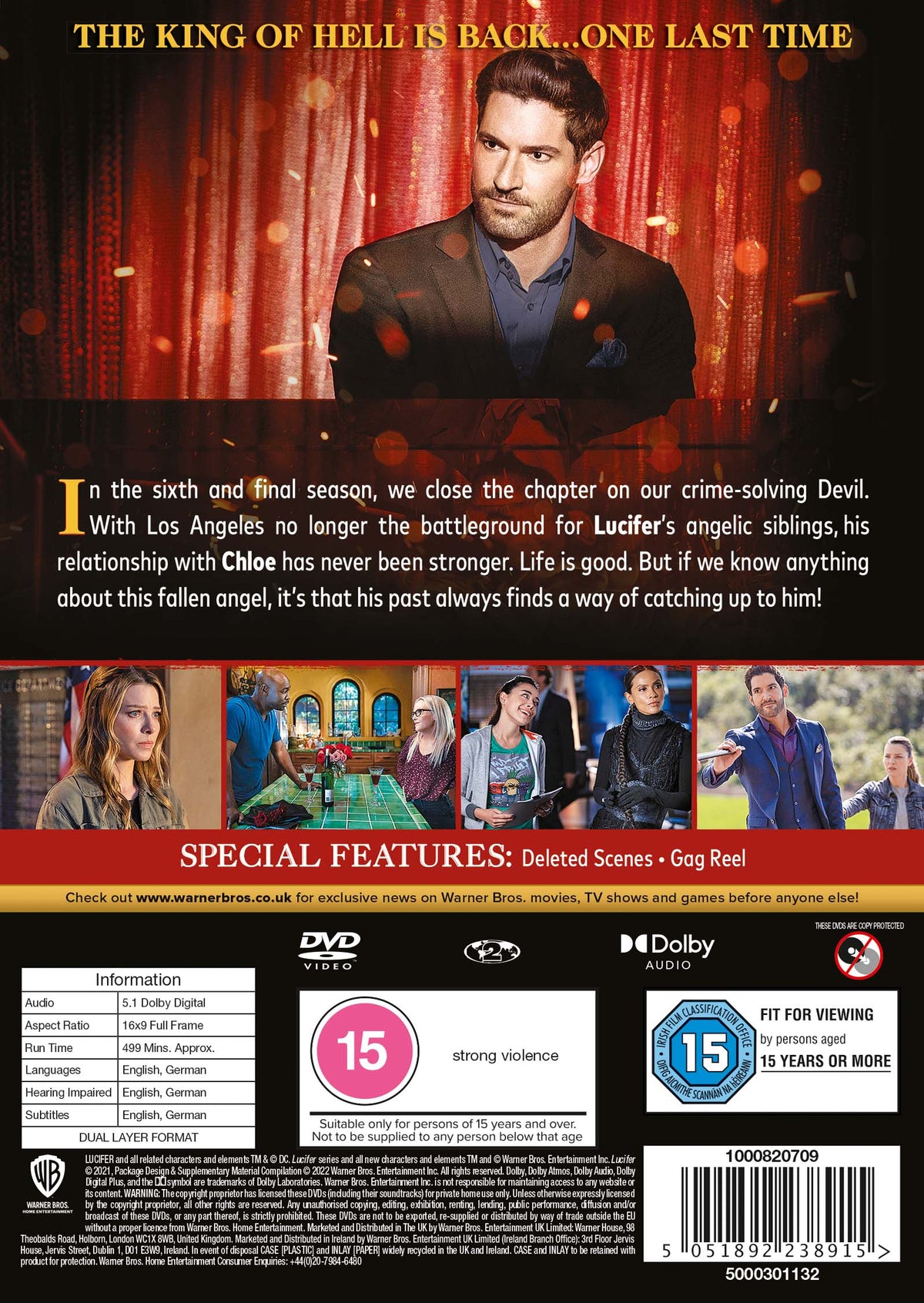 Lucifer: Season 6 [DVD]