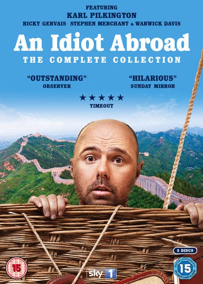 An Idiot Abroad: The Complete Collection - Karl Pilkington [DVD]