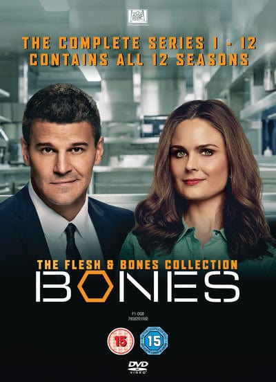 Bones: The Flesh & Bones Collection - The Complete Series 1-12 - Hart Hanson [DVD]
