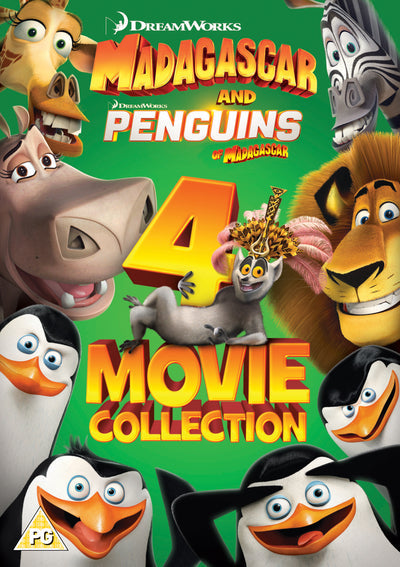Madagascar and Penguins of Madagascar: 4-movie Collection - Simon J.  Smith [DVD]