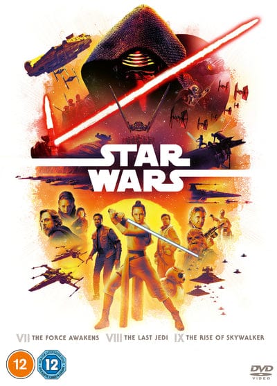 Star Wars Trilogy: Episodes VII, VIII and IX - J.J. Abrams [DVD]