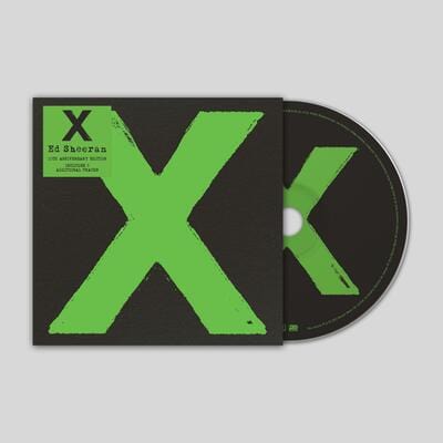 X (10th Anniversary) - Ed Sheeran [CD]