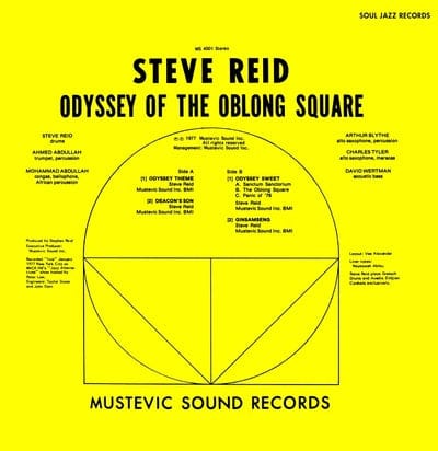Odyssey of the Oblong Square:   - Steve Reid [VINYL]