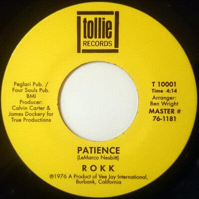 Patience/Don't Be No Fool - Rokk [VINYL]
