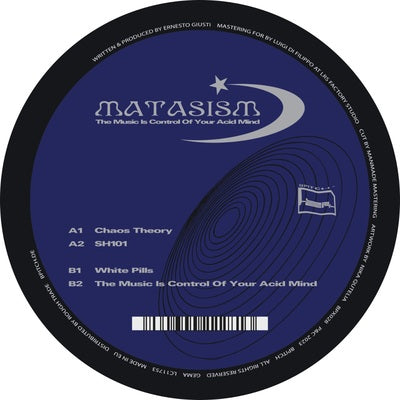 The Music Is Control of Your Acid Mind - Matasism [VINYL]