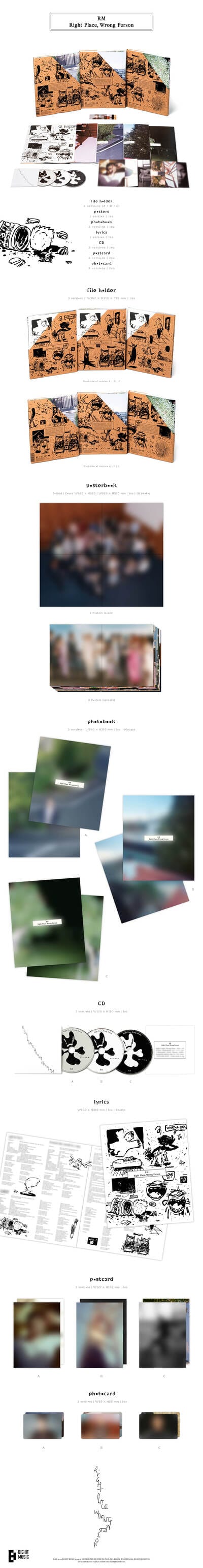Right Place, Wrong Person (Version C) - RM [CD]