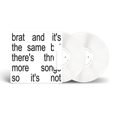 BRAT and It's the Same But There's Three More Songs So It's Not - Charli XCX [VINYL Deluxe Edition Limited Edition]