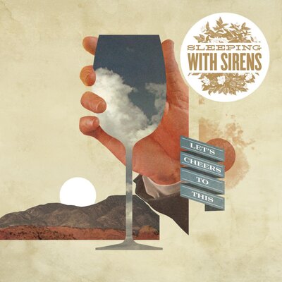 Let's Cheers To This (Blue with Orange Spatter) - Sleeping With Sirens [Colour Vinyl]