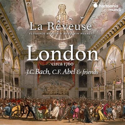 London Circa 1760: J.C. Bach, C.F. Abel & Friends - Johann Christian Bach [CD]
