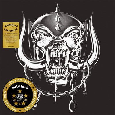 No Remorse (50th Anniversary Red & Back Splatter Edition) - Motörhead [Colour Vinyl]