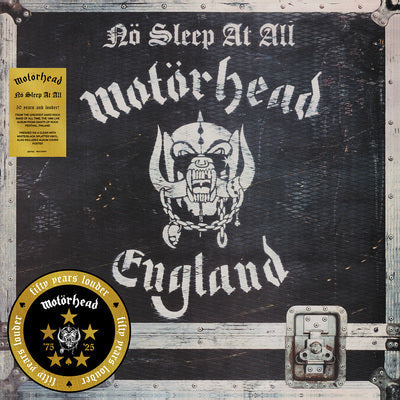 No Sleep at All (50th Anniversary Black & White Splatter Edition) - Motörhead [Colour Vinyl]