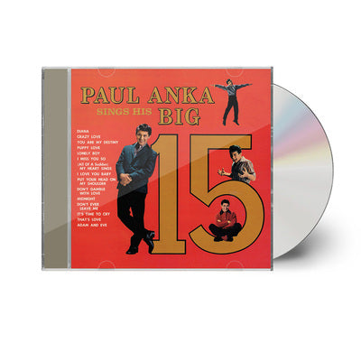 Paul Anka Sings His Big 15 - Paul Anka [CD]