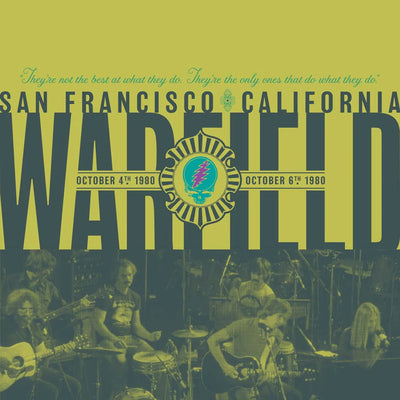 The Warfield, San Francisco, CA: Oct 4 & 6, 1980 (RSD Black Friday 2025) - The Grateful Dead [CD]