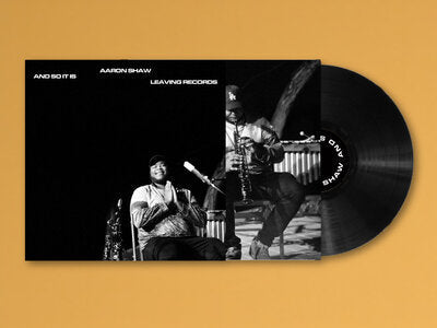 And So It Is - Aaron Shaw [VINYL]