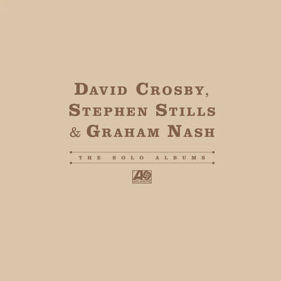 The Solo Albums (RSD 2026) - David Crosby, Stephen Stills & Graham Nash [VINYL]