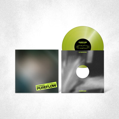 2nd Studio Album 'PUREFLOW' Pt.1 (Electric Yellow Glitter Ver.) - LE SSERAFIM [Colour Vinyl]
