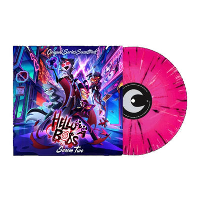 Helluva Boss: Season Two (Black & Pink Splatter Edition) - Various Artists [Colour Vinyl]