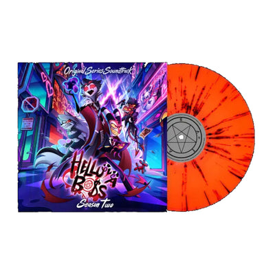 Helluva Boss: Season Two (Orange & Black Splatter Edition) - Various Artists [Colour Vinyl]