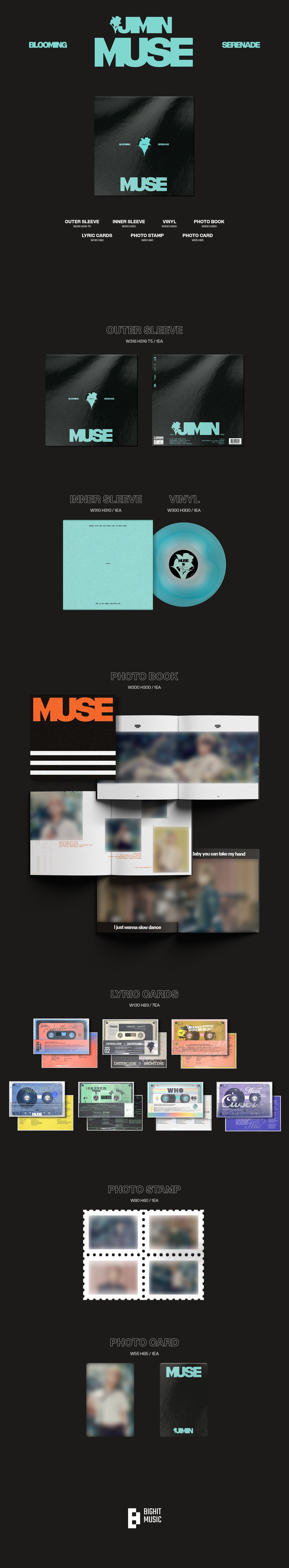 MUSE - Jimin [Colour Vinyl]