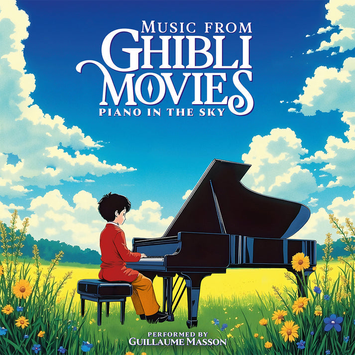 Music from Ghibli Movies: Piano in the Sky - Guillaume Masson [CD]