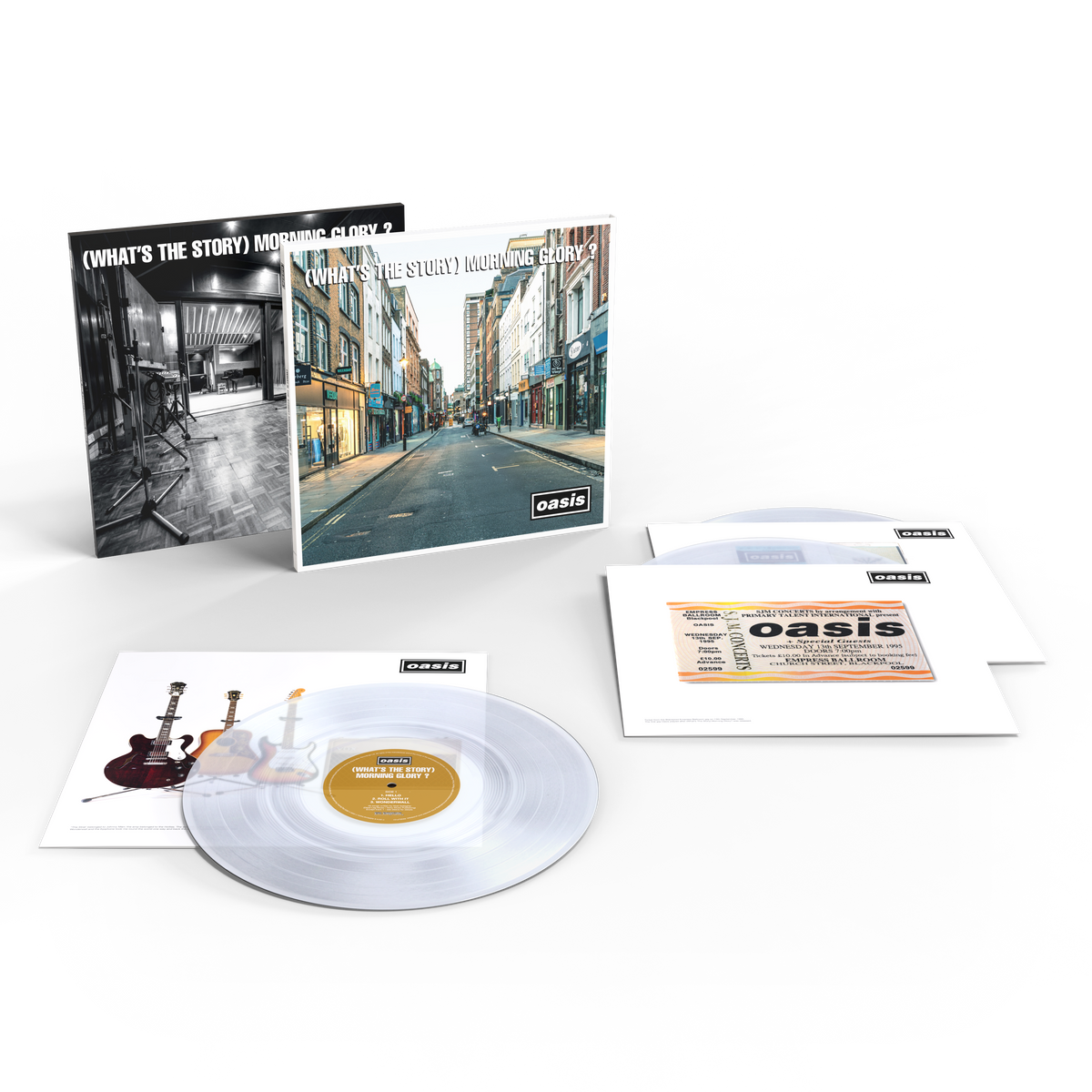 (What's The Story) Morning Glory? (30th Anniversary Deluxe Crystal Clear Edition) - Oasis [Colour Vinyl]