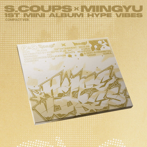 CxM 1st Mini Album ‘HYPE VIBES’ - COMPACT Ver. - CxM (SEVENTEEN) [CD]