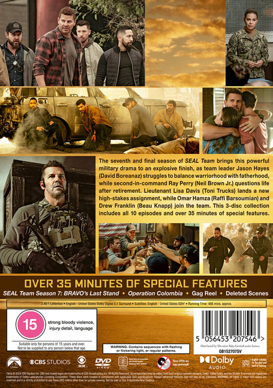 SEAL Team: The Final Season - David Boreanaz [DVD]