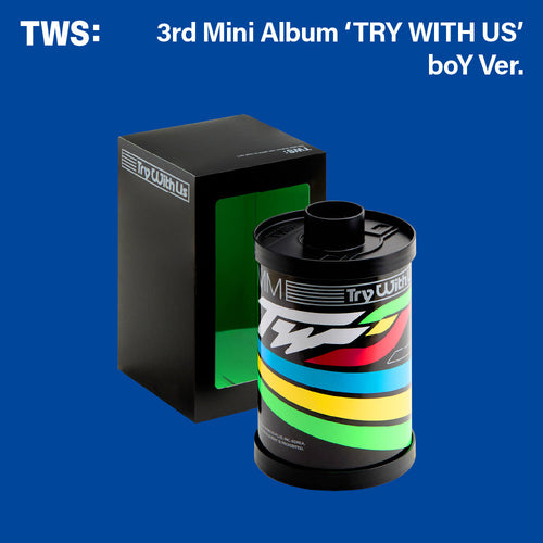 TWS 3rd Mini Album ‘TRY WITH US’ – boY Ver. - TWS [CD]