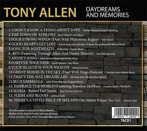 Daydreams And Memories - Tony Allen [CD]