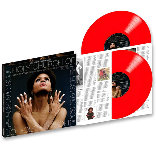 Holy Church of the Ecstatic Soul: A Higher Power: Gospel, Funk & Soul at the Crossroads 1971-83 (RSD 2023) - Various Artists [Red Vinyl]