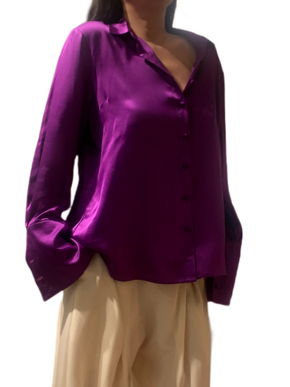 Alashanghai Mulberry Silk Embroidery Blouse