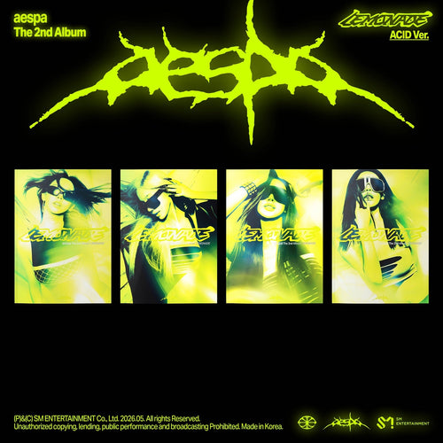The 2nd Album 'LEMONADE' (ACID Ver.) - aespa [CD]
