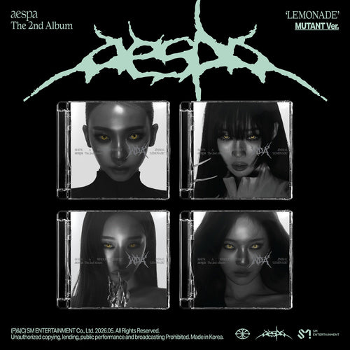 The 2nd Album 'LEMONADE' (MUTANT Ver.) - aespa [CD]