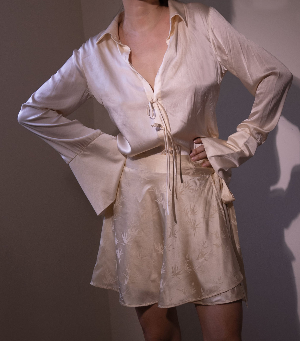 100% Mulberry Silk Ballerina Wrap Skirt