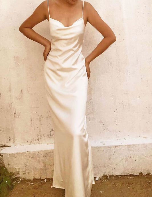 Crystal Mulberry Silk Gown